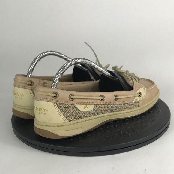 Sperry Top Sider Angelfish Boat Shoes Brown Leather 9102047 Women’s Size 10 - Picture 5 of 12
